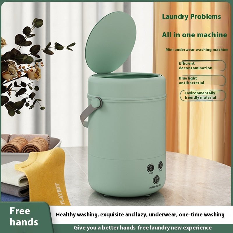 Portable Mini Turbo Automatic Washing Machine - • MiniMatic Smart Washers from Washongo